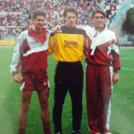 Da sinistra Alberto Amoroso, Giovanni Guaiana, Saverio Spada Amoroso Guaiana Spada