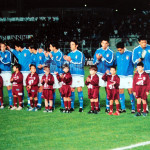 La Nazionale prima del fischio d'inizio