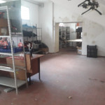 Gli spogliatoi dopo l'intervento